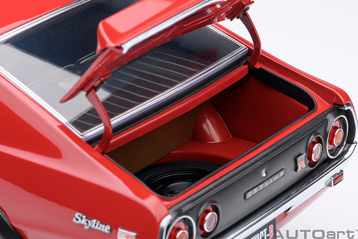 AUTOart Nissan Skyline 2000 GT-R (KPGC110) Z-Tune Red 1:18