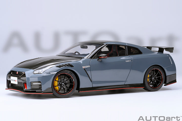 STM Diecast AUTOart 2022 Nissan Skyline GT-R (R35) Nismo Special Edition Nismo Stealth Gray 1:18...