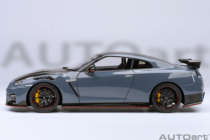 STM Diecast AUTOart 2022 Nissan Skyline GT-R (R35) Nismo Special Edition Nismo Stealth Gray 1:18...