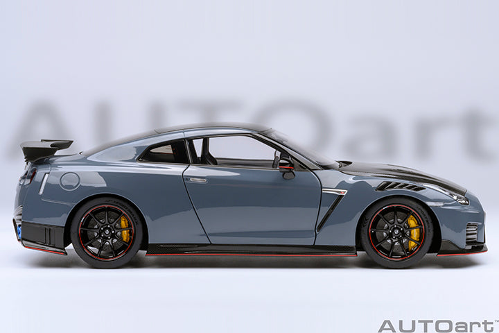 STM Diecast AUTOart 2022 Nissan Skyline GT-R (R35) Nismo Special Edition Nismo Stealth Gray 1:18...