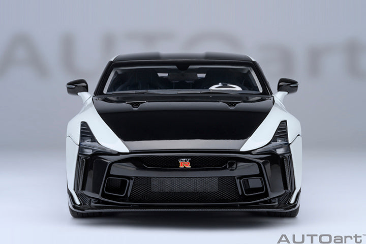 AUTOart 2020 Nissan GT-R (R50) by Italdesign Metallic White w/ Black 1:18