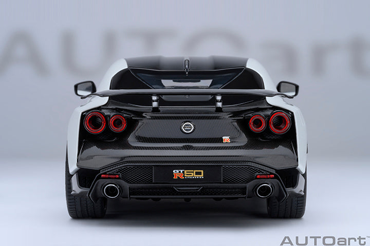 AUTOart 2020 Nissan GT-R (R50) by Italdesign Metallic White w/ Black 1:18