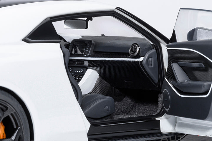 AUTOart 2020 Nissan GT-R (R50) by Italdesign Metallic White w/ Black 1:18