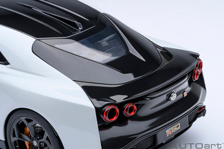 AUTOart 2020 Nissan GT-R (R50) by Italdesign Metallic White w/ Black 1:18