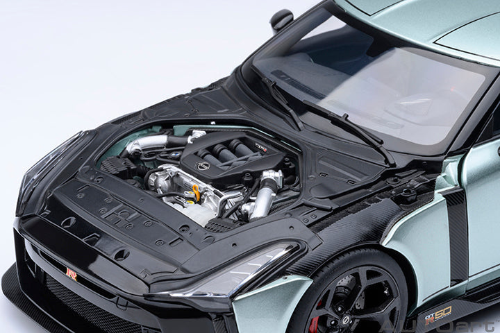AUTOart 2020 Nissan GT-R (R50) by Italdesign Dark Green Metallic w/ Black 1:18