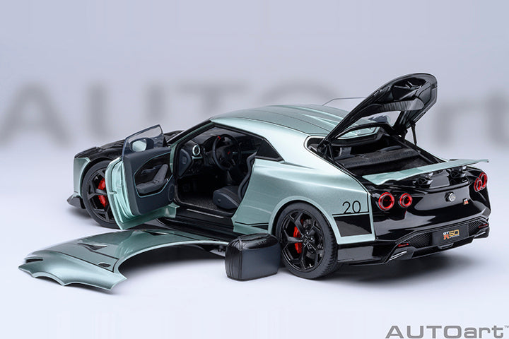 AUTOart 2020 Nissan GT-R (R50) by Italdesign Dark Green Metallic w/ Black 1:18