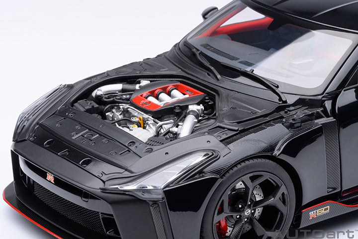 AUTOart 2020 Nissan GT-R (R50) by Italdesign Black w/ Matte Black & Red 1:18