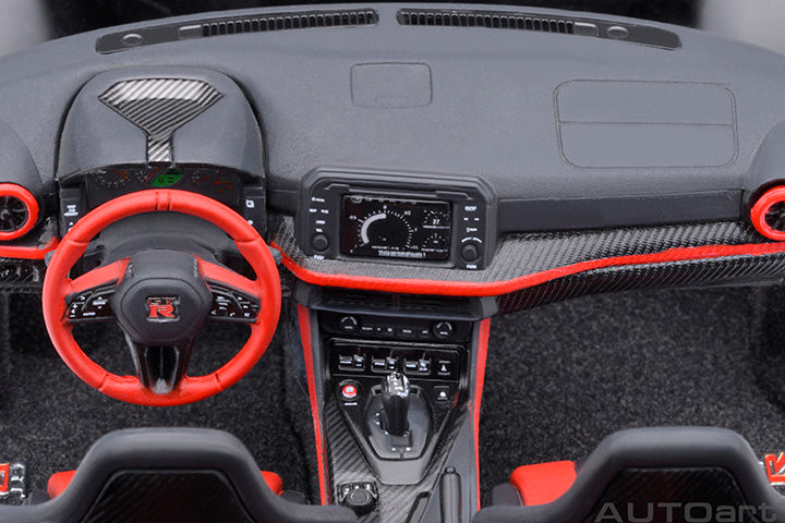 AUTOart 2020 Nissan GT-R (R50) by Italdesign Black w/ Matte Black & Red 1:18