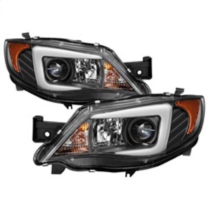 FR SPORT Spyder Subaru WRX 08-09 Projector Headlights - HID Model Only - Black...