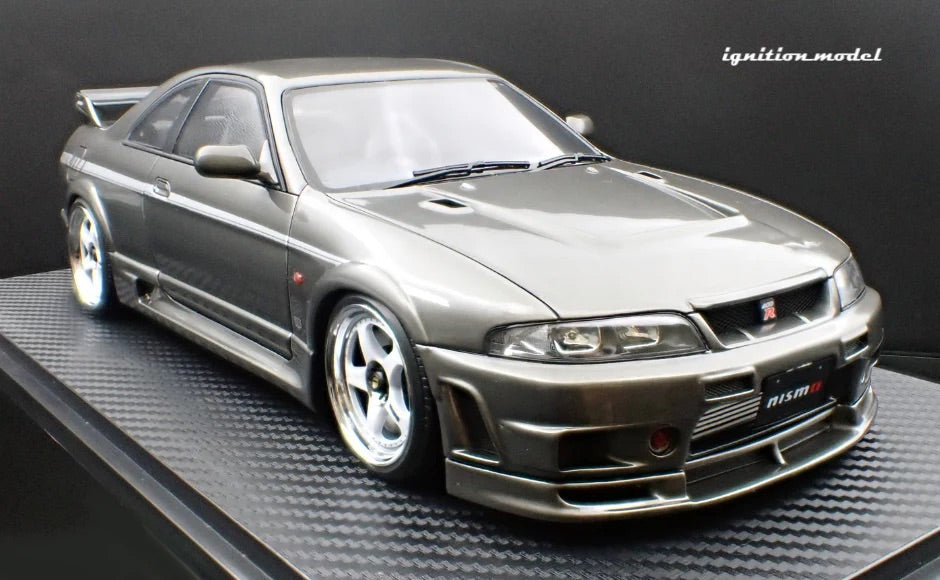 Ignition-Model Nissan Skyline GT-R 400r R33 (BCNR33) RHD Dark Grey Metallic 1:18