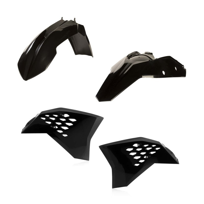 Acerbis 07-10 KTM SX/SX-F/ XC Plastic Kit - Black 2082030001
