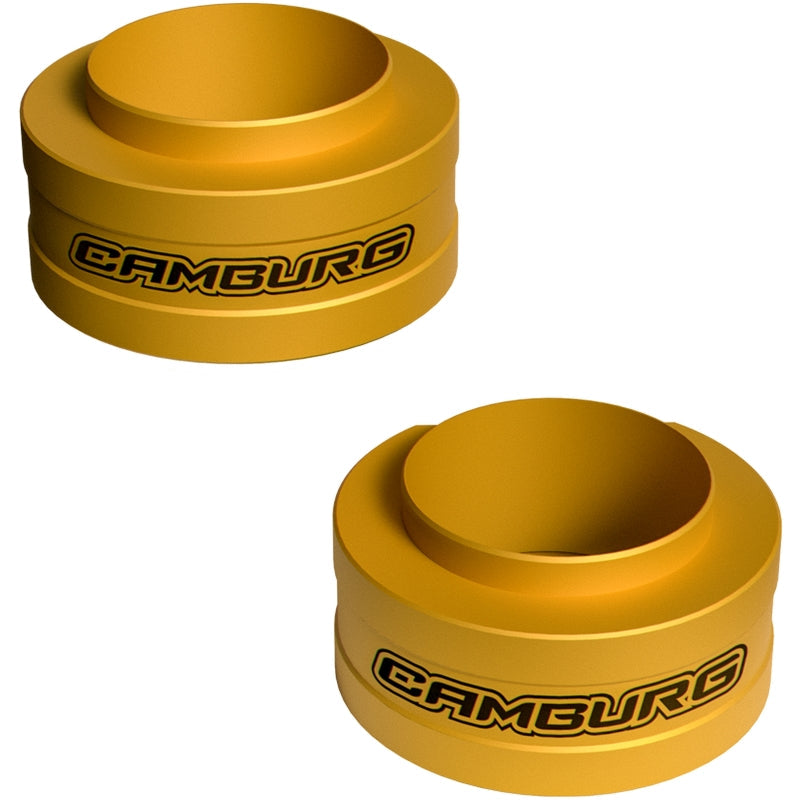 Camburg 2024+ Ford Ranger Raptor 2.5in Front Spring Preload Spacer Kit (Gold) CAM-110306-GLD