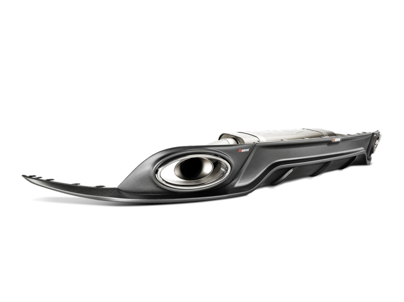 FR SPORT Akrapovic 14-15 Porsche 911 Turbo/Turbo S (991) Slip-On Line (Titanium) w/ Carbon...