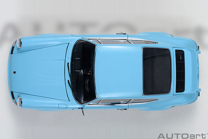 AUTOart Porsche 911 Carrera 2.7 RS Gulf Blue w/ Black Deco and Wheels 1:18