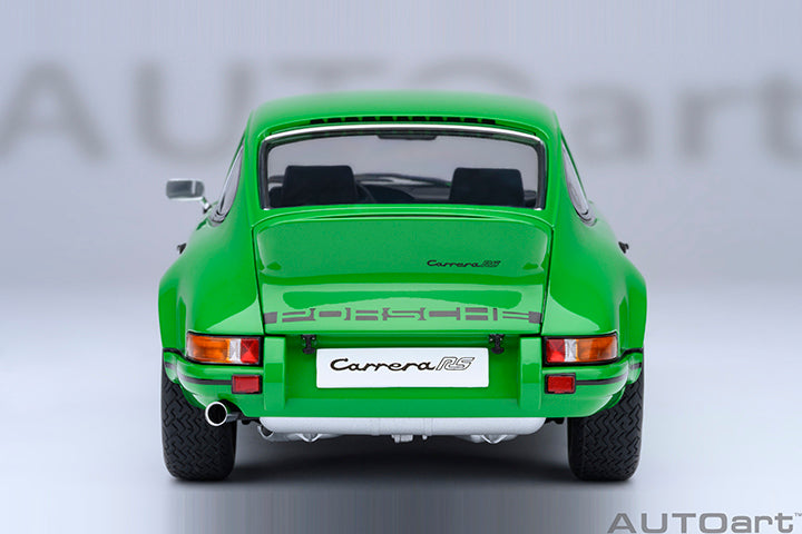 AUTOart Porsche 911 Carrera 2.7 RS Viper Green w/ Black Deco and Wheels 1:18