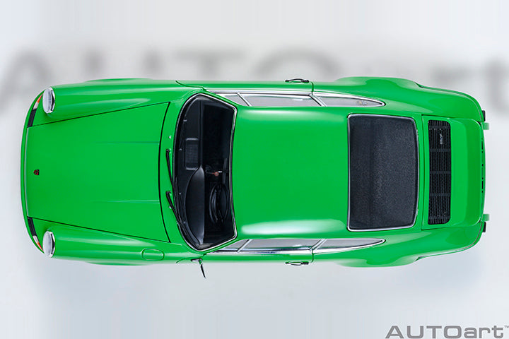 AUTOart Porsche 911 Carrera 2.7 RS Viper Green w/ Black Deco and Wheels 1:18