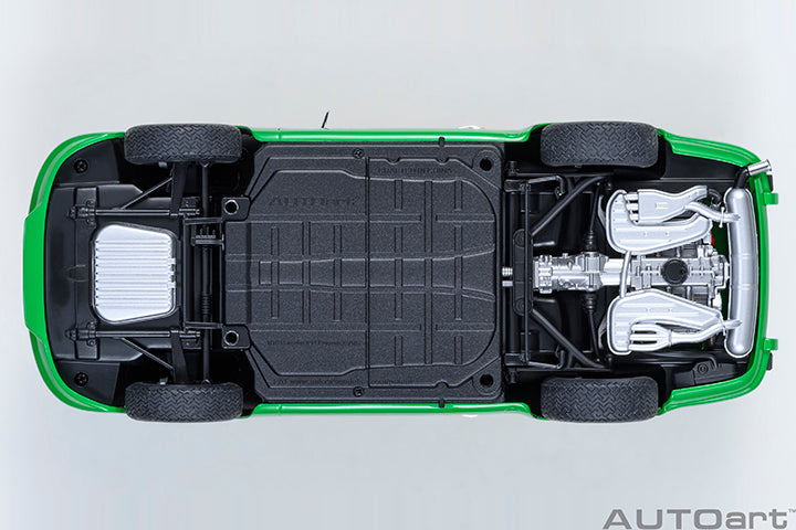 AUTOart Porsche 911 Carrera 2.7 RS Viper Green w/ Black Deco and Wheels 1:18