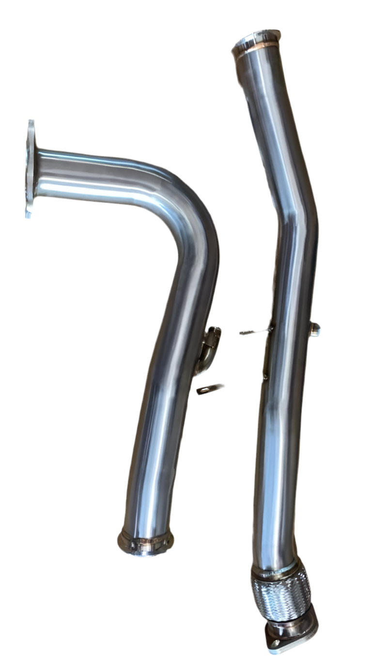 SPDZ1 J-Pipe High Flow Downpipe Combo — 2015-2021 Subaru WRX FA20 6MT