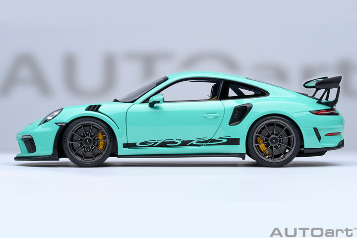 AUTOart Porsche 911 991.2 GT3 RS Mint Green 1:18
