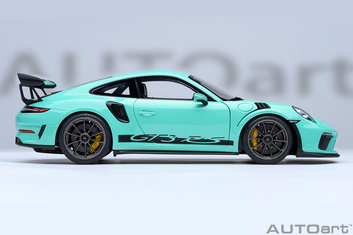 AUTOart Porsche 911 991.2 GT3 RS Mint Green 1:18