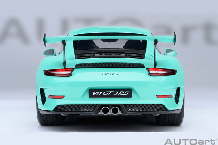 AUTOart Porsche 911 991.2 GT3 RS Mint Green 1:18