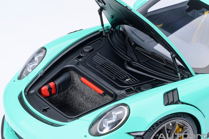 AUTOart Porsche 911 991.2 GT3 RS Mint Green 1:18