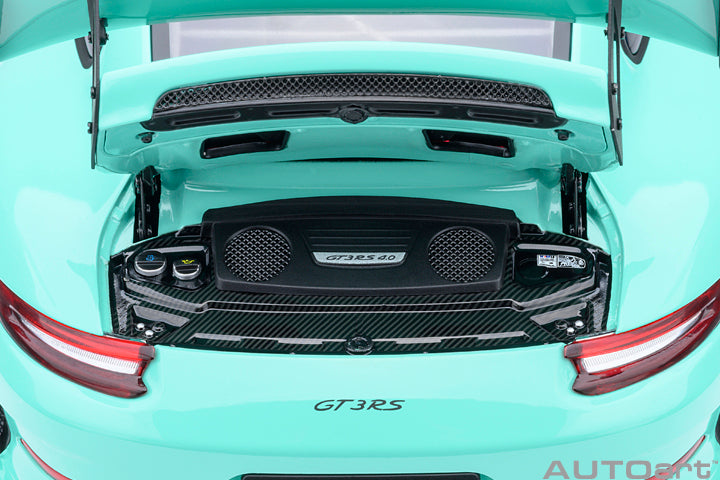 AUTOart Porsche 911 991.2 GT3 RS Mint Green 1:18