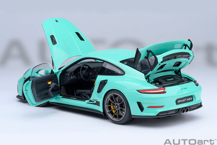 AUTOart Porsche 911 991.2 GT3 RS Mint Green 1:18