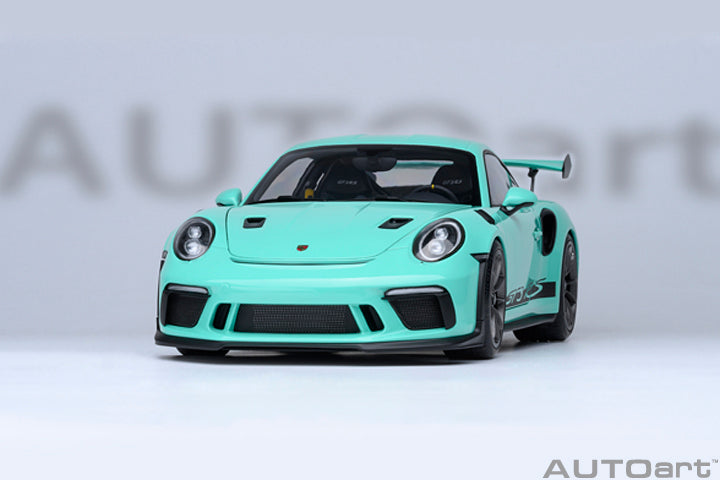 AUTOart Porsche 911 991.2 GT3 RS Mint Green 1:18