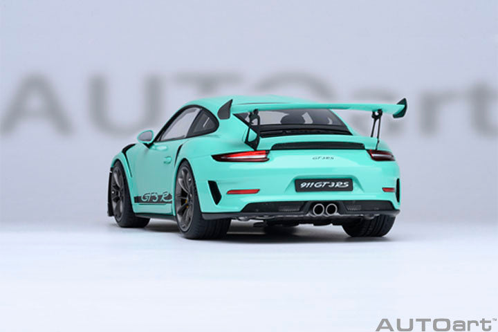 AUTOart Porsche 911 991.2 GT3 RS Mint Green 1:18
