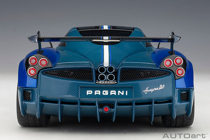 AUTOart Pagani Huayra BC Blue Francia (Carbon) 1:18