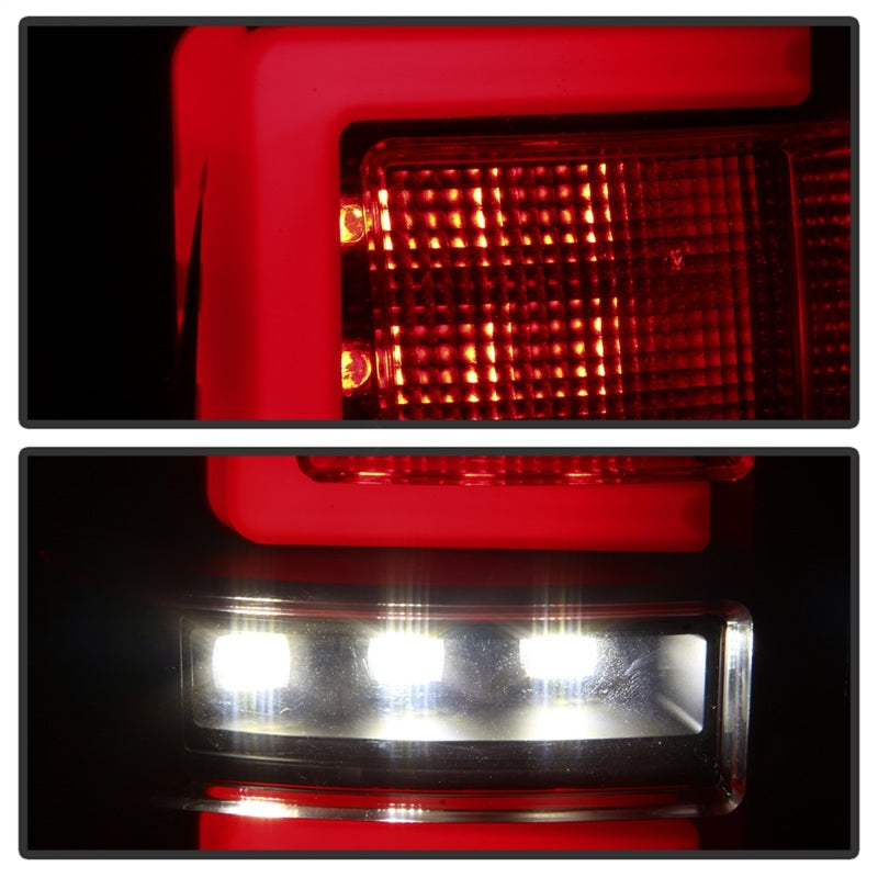 FR SPORT Spyder 16-17 Toyota Tacoma LED Tail Lights - Black Smoke (ALT-YD-TT16-LED-BSM) 5085740 -...