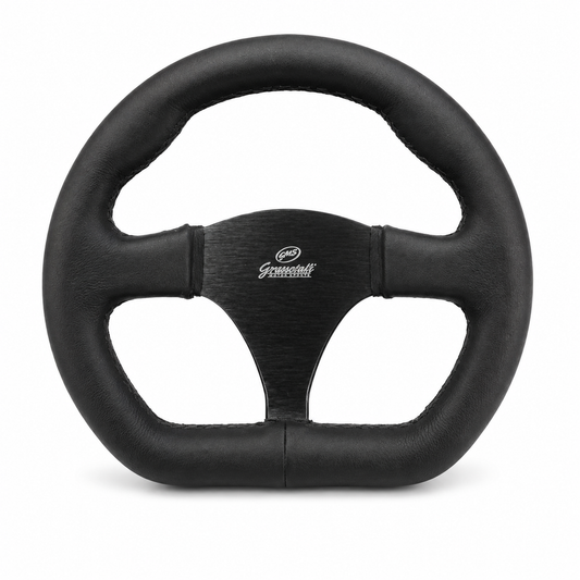Granatelli 10" Drag D-Shape Racing Steering Wheel for Drag, Track & Performance Cars – 789464