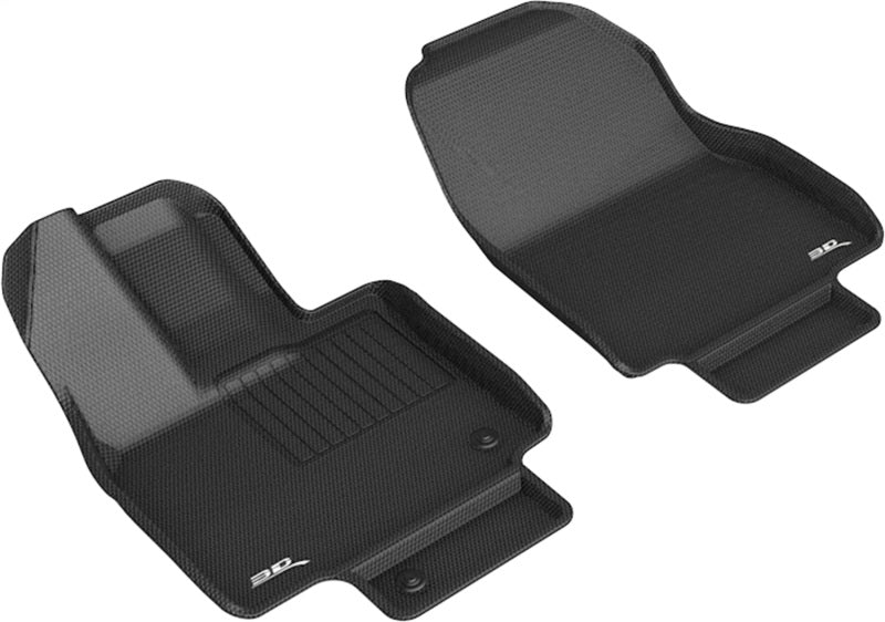 3D MAXpider 3D MAXider 20-23 Toyota Highlander Kagu Black Floor Mat - Row 1 L1TY26211509