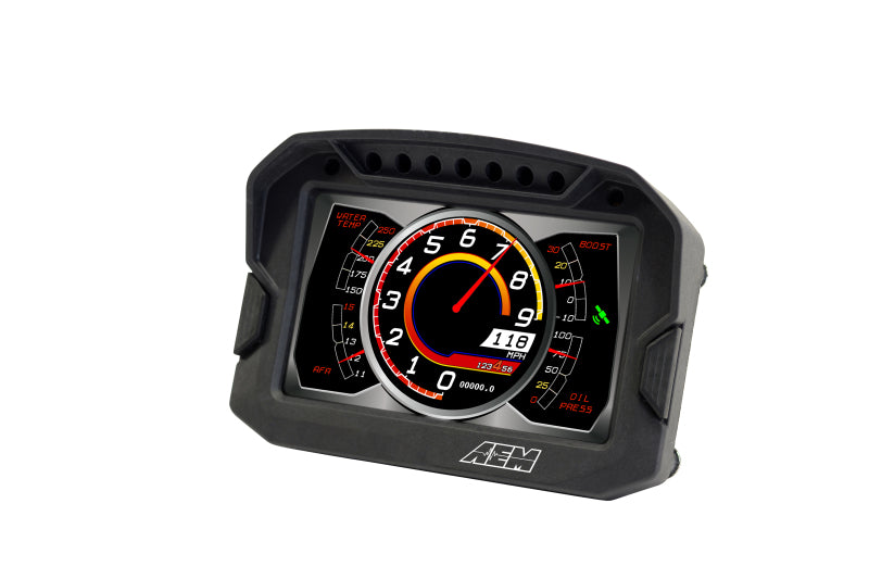 AEM CD-5G Carbon Digital Dash Display w/ Interal 10Hz GPS & Antenna 30-5602