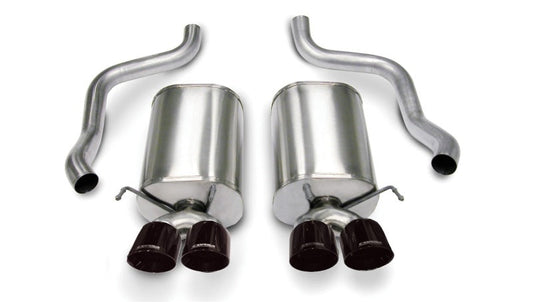 FR SPORT Corsa Performance 05-08 Chevrolet Corvette C6 6.0L V8 Black Sport Axle-Back Exhaust