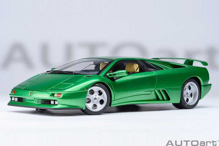 STM Diecast AUTOart 1995 Lamborghini Diablo SE30 Verde Medio Metallic Green 1:18