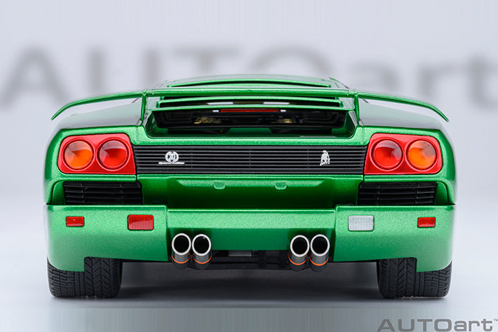 STM Diecast AUTOart 1995 Lamborghini Diablo SE30 Verde Medio Metallic Green 1:18 - View 7