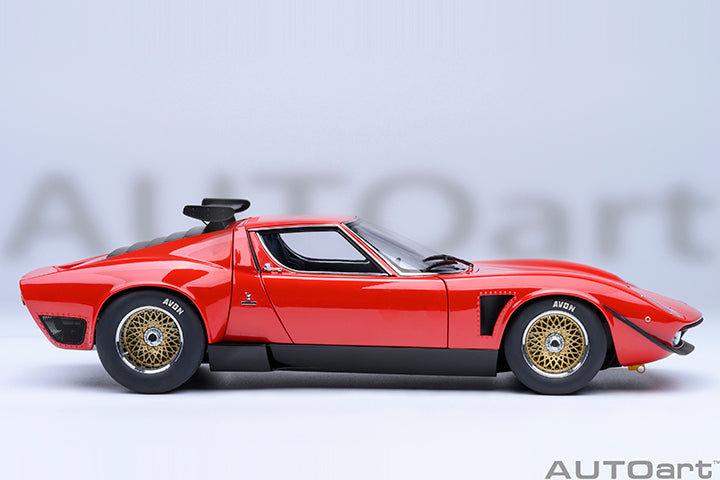 AUTOart Lamborghini Miura SVR Jota Red 1:18