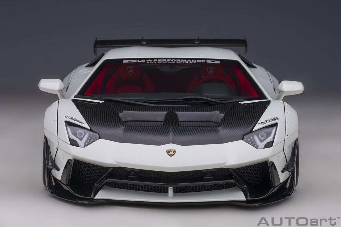 AUTOart Lamborghini Aventador Liberty Walk LB-Works, Limited Edition, Metallic White 1:18
