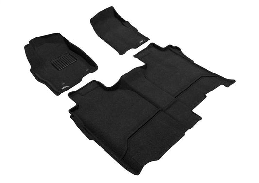 FR SPORT 3D MAXpider 2019-2022 Chevrolet/GMC Silverado/Sierra Elegant Floor Mat Set - Black...