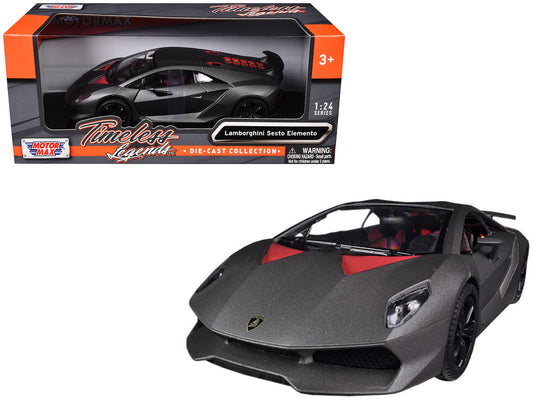 Rapid Vehicles Lamborghini Sesto Elemento Carbon 1/24 Diecast Car Model by Motormax  free...