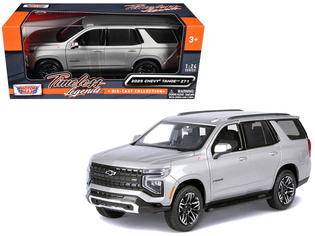 Rapid Vehicles 2025 Chevrolet Tahoe Z71 Gray Metallic "Timeless Legends" Series 1/24 Diecast...
