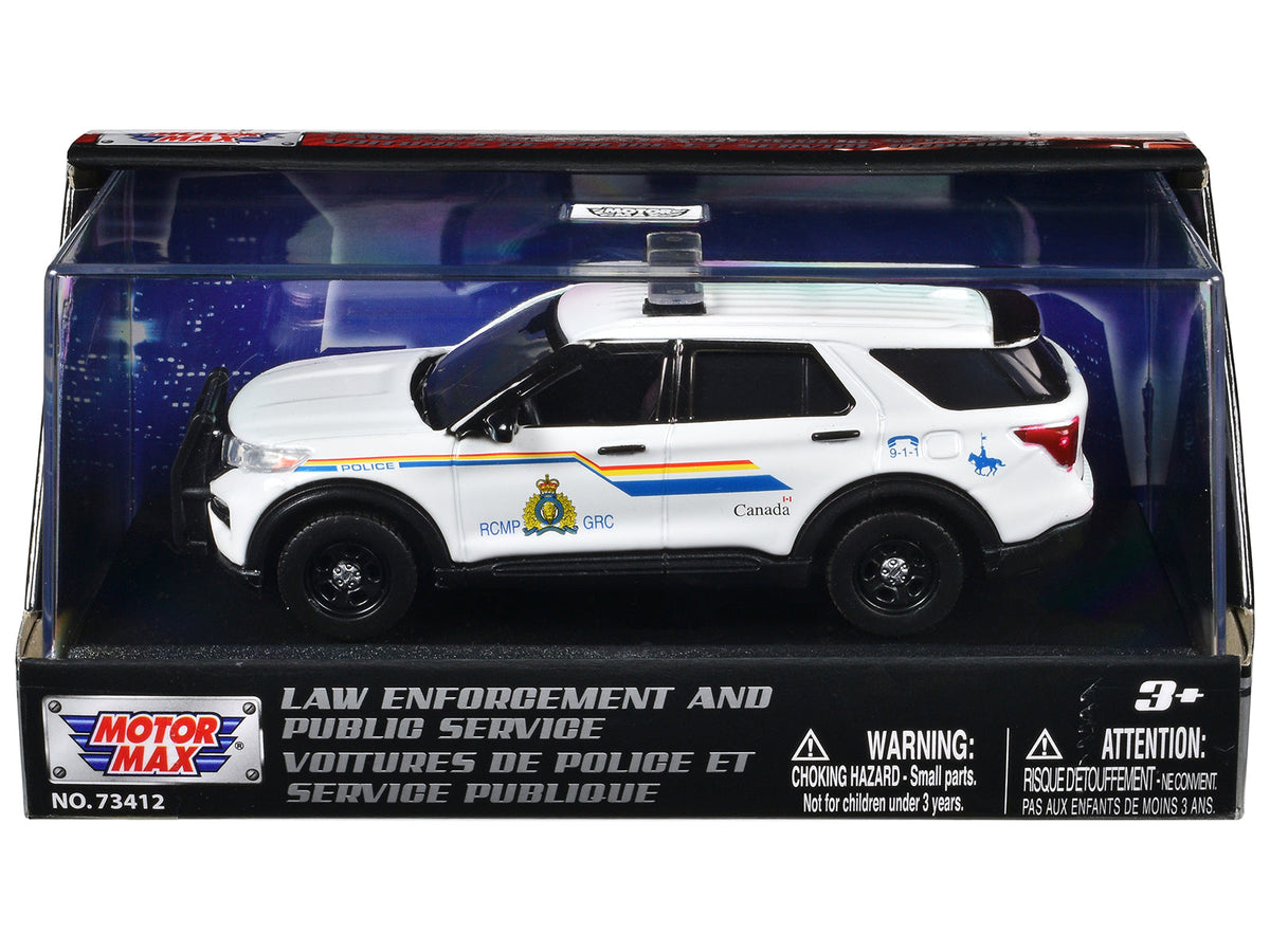 Rapid Vehicles 2022 Ford Police Interceptor Utility "RCMP (Royal Canadian Mounted Police)" White...