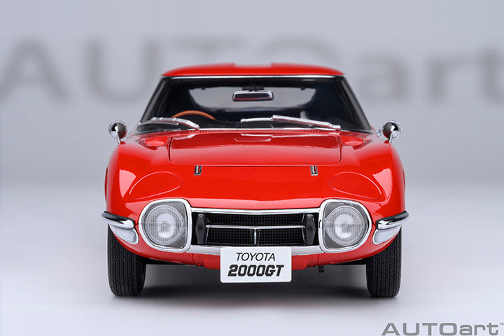 AUTOart 1967 Toyota 2000GT (Upgraded Version) Red 1:18
