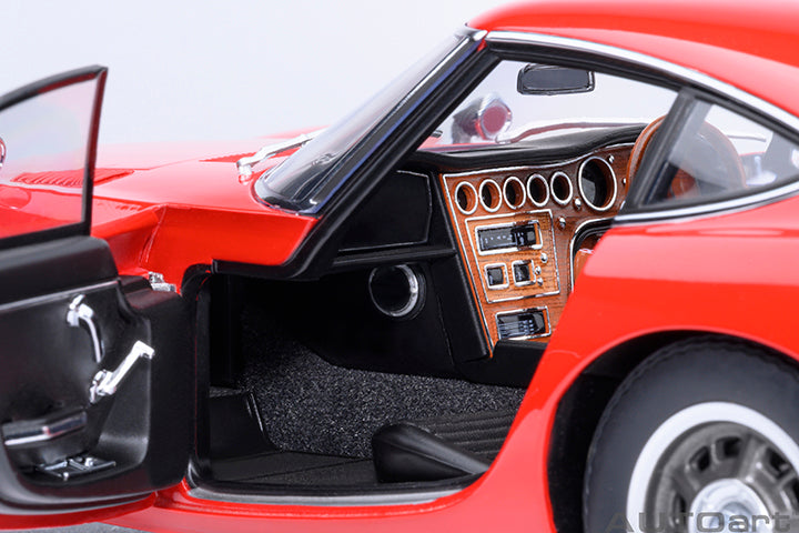 AUTOart 1967 Toyota 2000GT (Upgraded Version) Red 1:18