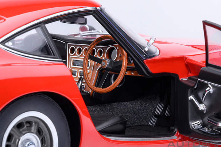 AUTOart 1967 Toyota 2000GT (Upgraded Version) Red 1:18