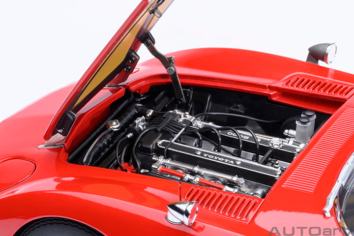 AUTOart 1967 Toyota 2000GT (Upgraded Version) Red 1:18