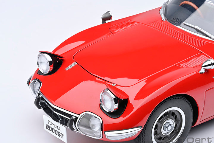 AUTOart 1967 Toyota 2000GT (Upgraded Version) Red 1:18