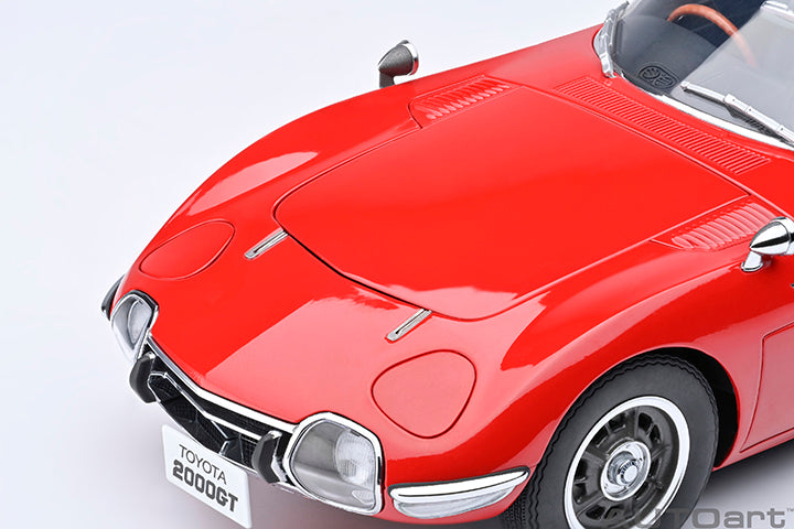 AUTOart 1967 Toyota 2000GT (Upgraded Version) Red 1:18